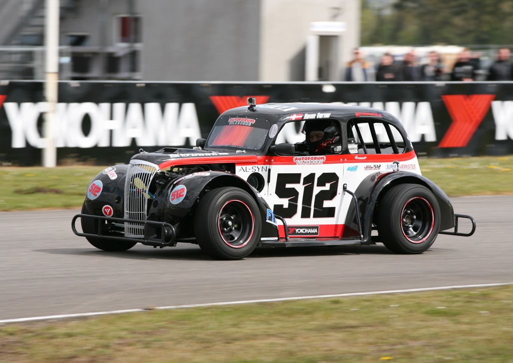 Kevin bliver nummer tre i kvalifikationen.
(Foto: Motorsporten.dk)